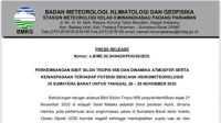 BMKG Sumbar dan Tantangan Cuaca Ekstrem di Ranah Minang