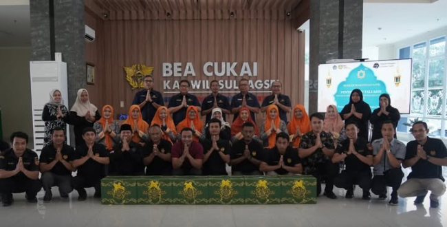 Bea Cukai Sulbagsel dan DWP Berbagi Tali Asih Ramadan 1447 H