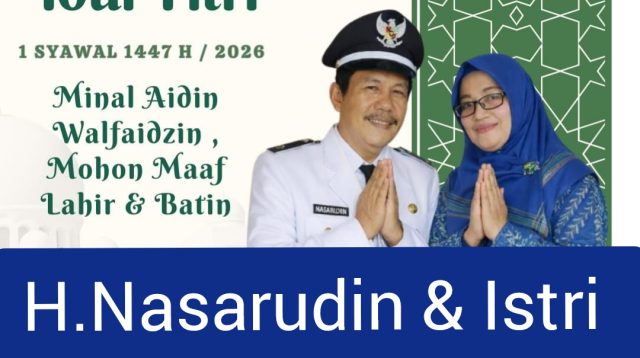 Kepala Desa Kedung Pengawas Sampaikan Ucapan Selamat Hari Raya Idul Fitri 1447 H/2026 M