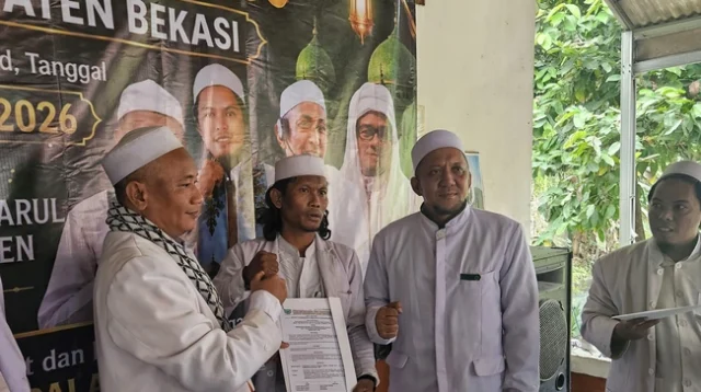 Ujang Heryana Dilantik Pimpin DPC FPI Kecamatan Kedungwaringin Periode 2026–2030