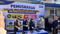 Bea Cukai Makassar Musnahkan Barang Ilegal Senilai Rp46 Miliar Bea Cukai Makassar Musnahkan Barang Ilegal Senilai Rp46 Miliar